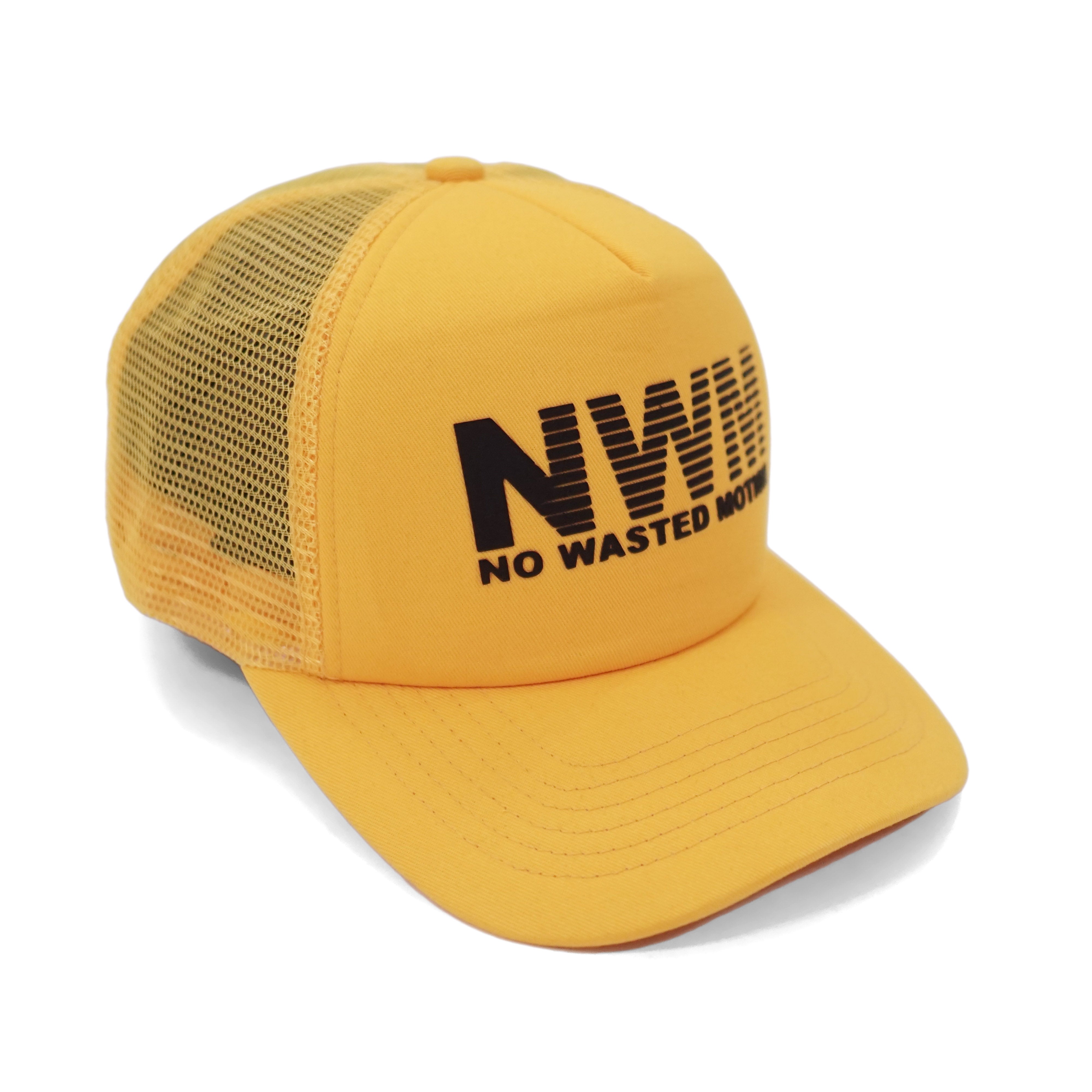 NWM Logo Trucker - Yellow