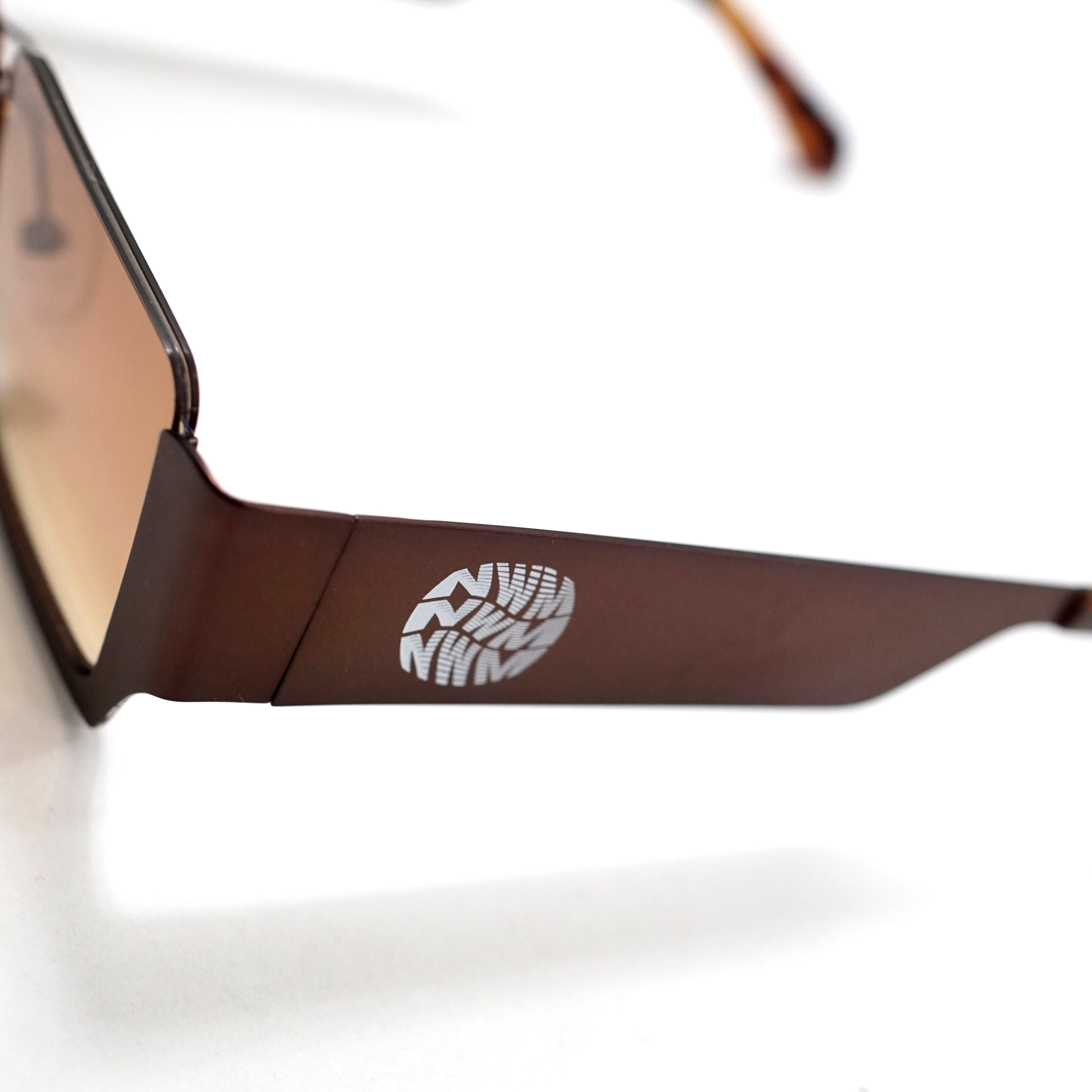 NWM “Vision Eclipse” Sunglasses  - Matte Brown